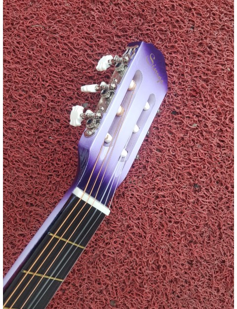 Simge Klasik Mor Gitar 