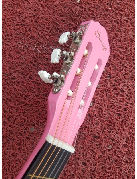 Simge Klasik Pembe Gitar